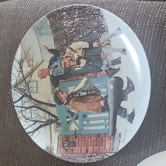 B&G Kurt Ard Collector Plates BING & GRONDAHL Moments Of Truth numbered 1984 - Picture 1 of 4